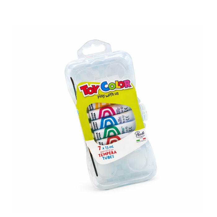 Pasuto - ToyColor - Colori A Tempera - 7 Pezzi