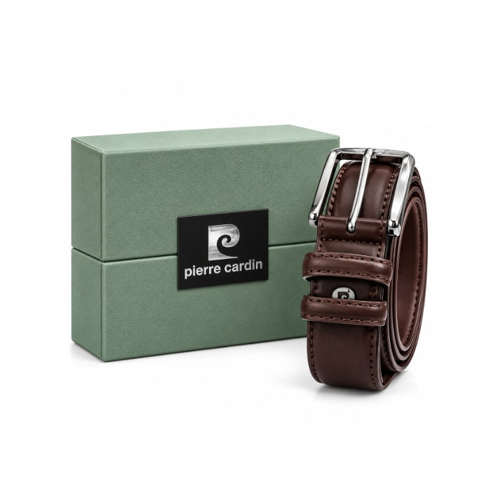 Pierre Cardin - Cintura Uomo Marrone | Elegante