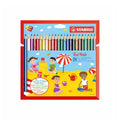 Stabilo - Matite Colorate - Trio Thick - 24 Thick Coloring Pencils