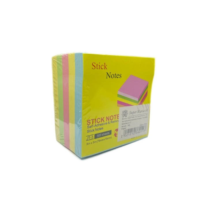 Stick Notes - Biglietti Adesivi - 76mm - 500Sheets