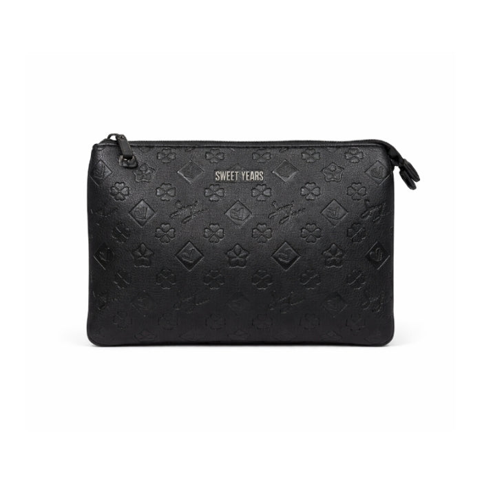 Sweet Years - Borsa A Tracolla - Stampa All-Over | Nera