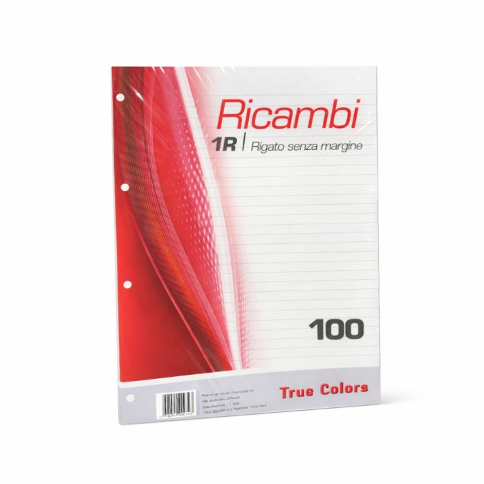 True Colors - Ricambi Raccoglitore - Rigo - A4