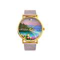 VJM - Bijoux & Watches - Orologio da Polso - Acciaio - Quadrante Isola Bella | Cinturino Maglia Milanese Aerografato