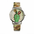 VJM - Bijoux & Watches - Orologio da Polso - Quadrante Fico d’India | Cinturino Maglia Milanese Aerografato