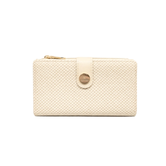You Young Coveri - Portafoglio in Tessuto Intrecciato con Zip | Elegante e Capiente